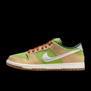 Nike SB Dunk Low Pro WC Sesame/Metallic Silver-Pear Men's Sizes  FQ7585-200 #C1